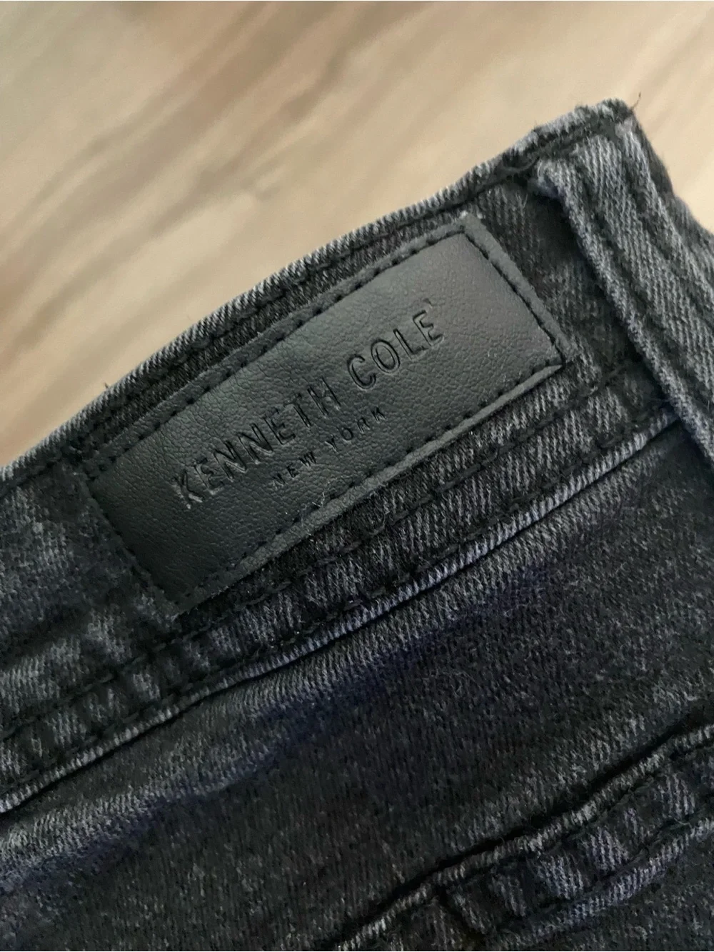 Kenneth Cole New York Men's Black Slim Fit Jeans
